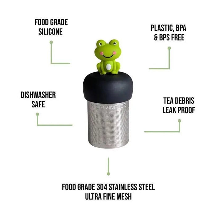 Frog Floating Tea Steeper - My SensibiliTeas - tea infuser from Float2Infuse