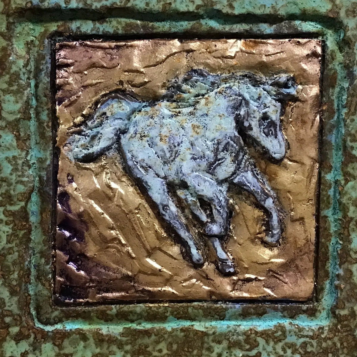 Galloping Horse - My SensibiliTeas - original art from Jeanne Dana PaperAndStone