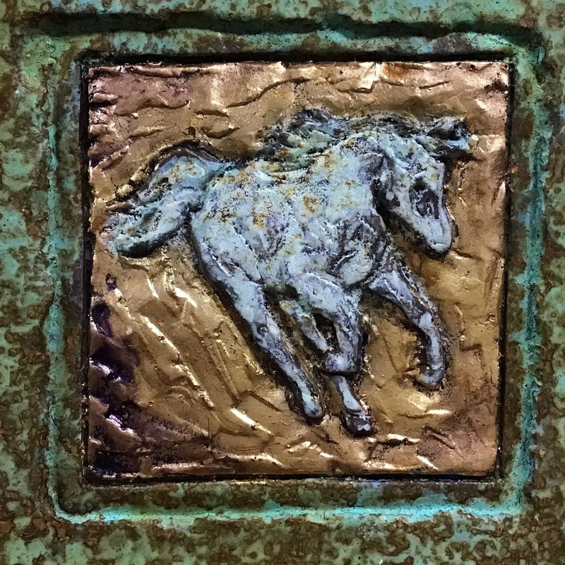 Galloping Horse - My SensibiliTeas - original art from Jeanne Dana PaperAndStone