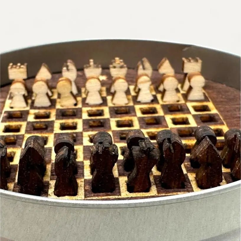 Games in the Round - Chess - My SensibiliTeas - chess board from Ingeneius