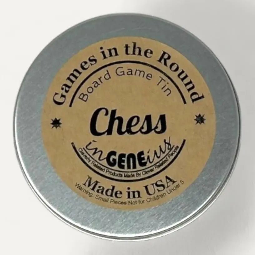 Games in the Round - Chess - My SensibiliTeas - chess board from Ingeneius