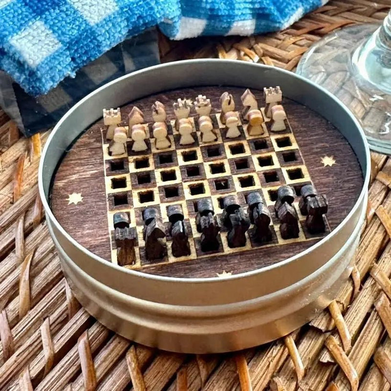 Games in the Round - Chess - My SensibiliTeas - chess board from Ingeneius