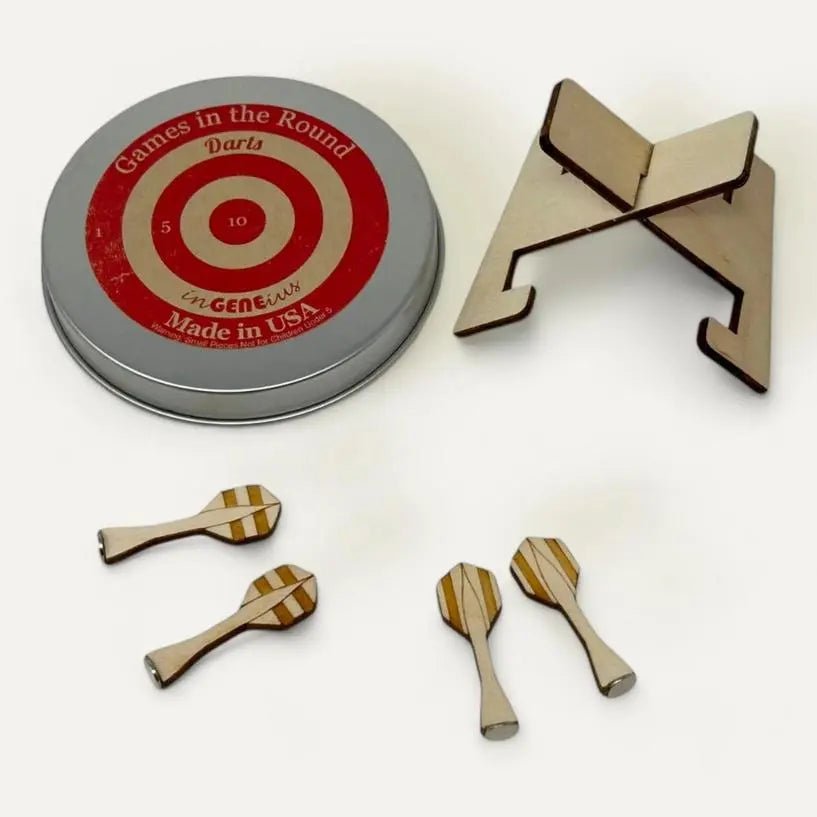 Games in the Round - Darts - My SensibiliTeas - Travel Game from Ingeneius
