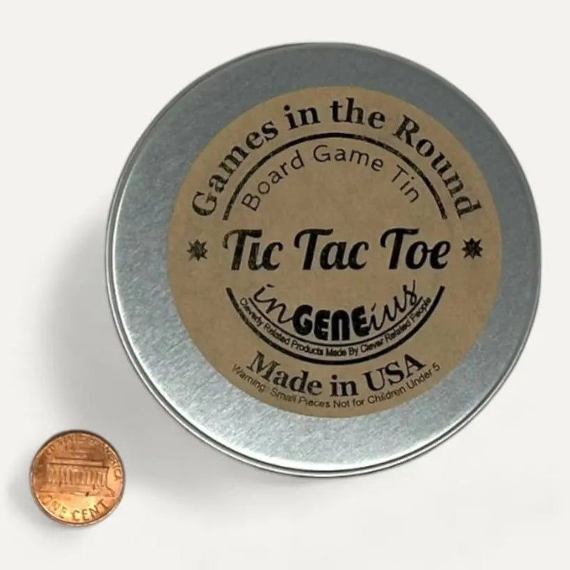 Games in the Round - Tic Tac Toe - My SensibiliTeas - Travel Game from Ingeneius