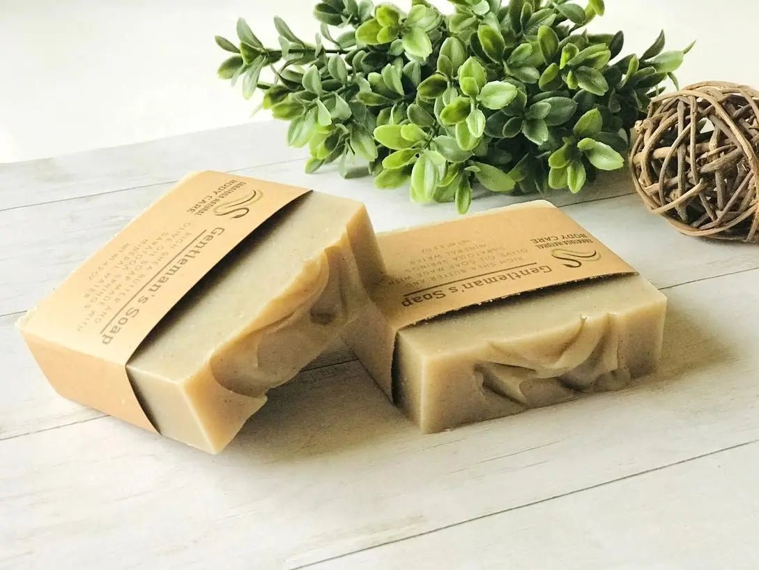 Gentleman's Handmade Soap Bar VEGAN COLD PROCESS - My SensibiliTeas - bar soap from Saratoga Natural Body Care LLC