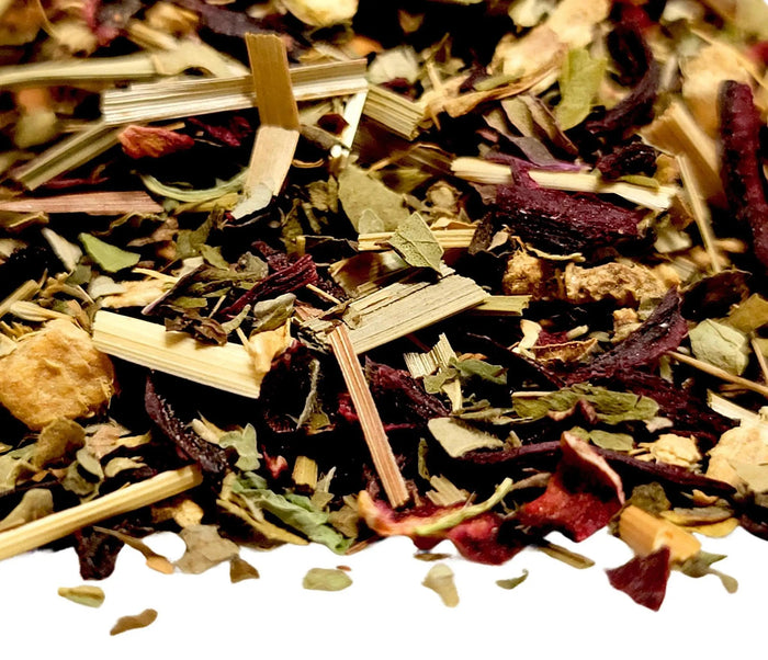 Ginger Lemon Mint - My SensibiliTeas - zesty citrus herbal tea from SensibiliTeas