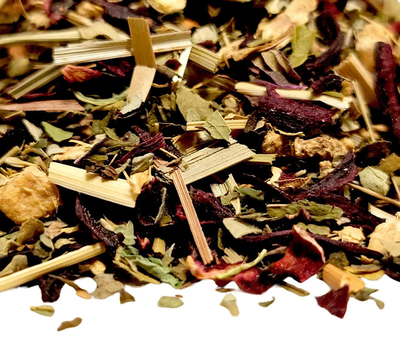 Ginger Lemon Mint - My SensibiliTeas - zesty citrus herbal tea from SensibiliTeas