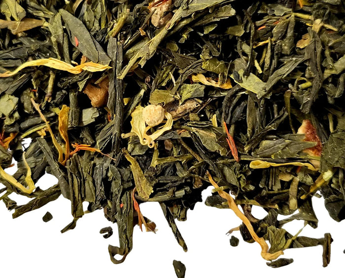 Ginger Orange Peach Green Tea - My SensibiliTeas - refreshing green tea from SensibiliTeas