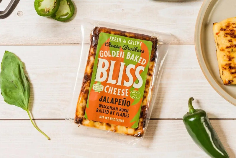 Golden Baked Bliss Cheese - My SensibiliTeas - cheese snack from Cheese Brothers