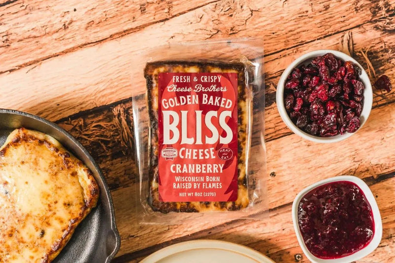 Golden Baked Bliss Cheese - My SensibiliTeas - cheese snack from Cheese Brothers