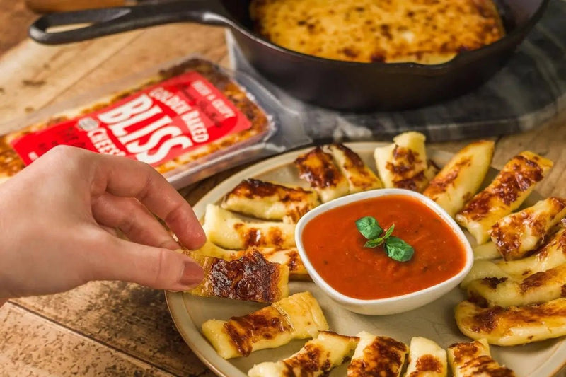 Golden Baked Bliss Cheese - My SensibiliTeas - cheese snack from Cheese Brothers