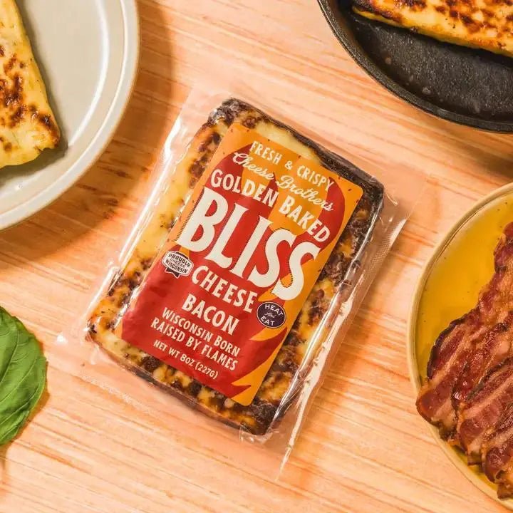 Golden Baked Bliss Cheese - My SensibiliTeas - cheese snack from Cheese Brothers