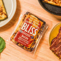 Golden Baked Bliss Cheese - My SensibiliTeas - cheese snack from Cheese Brothers