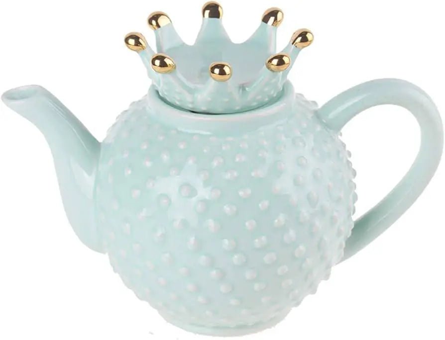 Green Crown Teapot - My SensibiliTeas - teapot from Blue Sky Clayworks