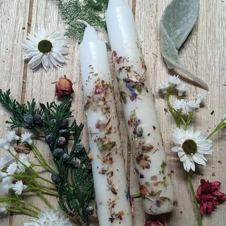 Grief and Loss Herbal Intention Candles - My SensibiliTeas - healing candles from Elemental Earth Shop