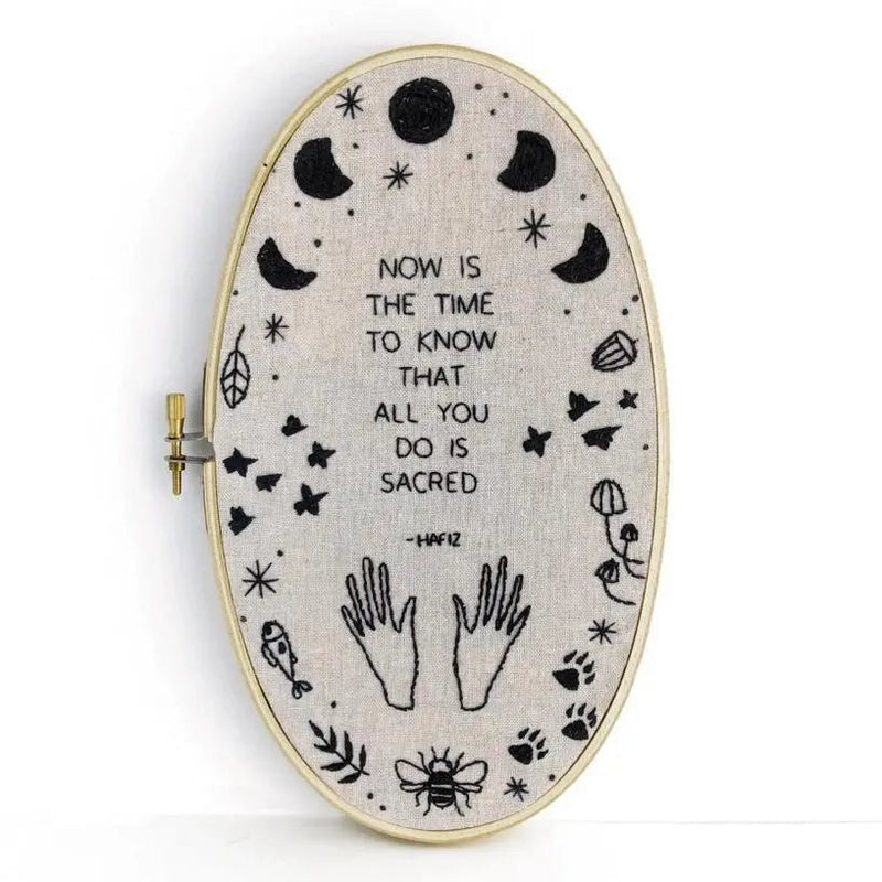 Hafiz Embroidery Kit - My SensibiliTeas - embroidery kit from budgiegoods