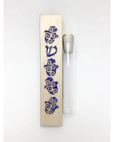 Hamsa Wedding Shards Mezuzah - My SensibiliTeas - Mezuzah from Beames Designs
