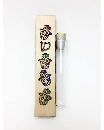 Hamsa Wedding Shards Mezuzah - My SensibiliTeas - Mezuzah from Beames Designs