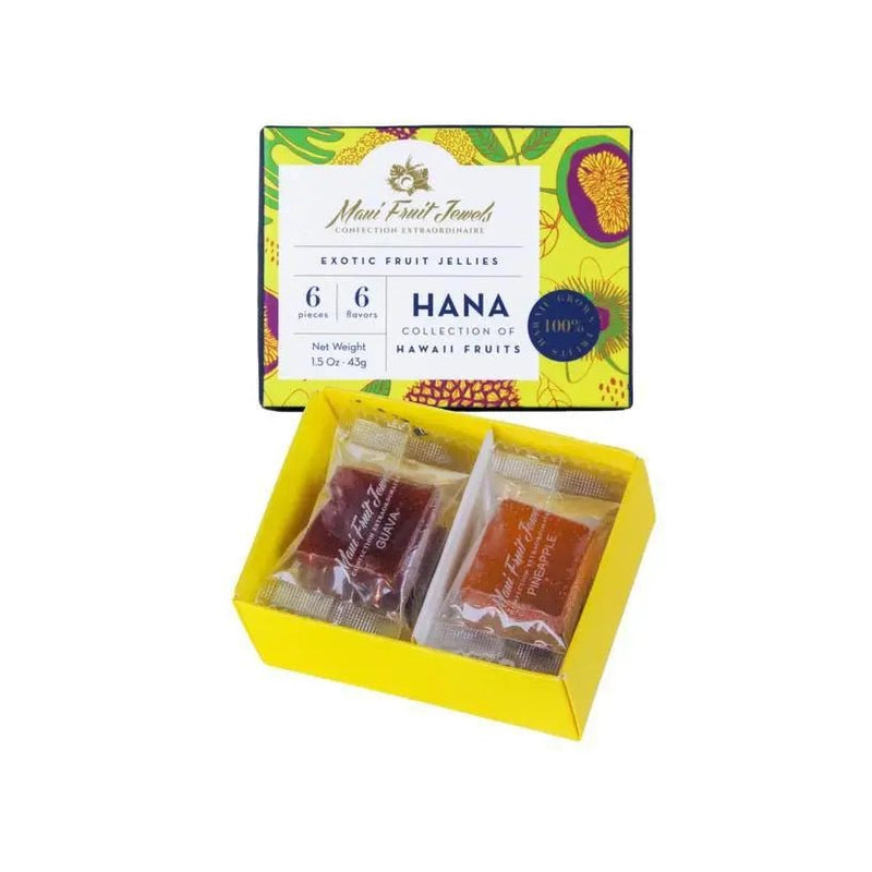 Hana Collection (Fruits) - 6 Pieces - My SensibiliTeas - Fruit Jellies from Maui Fruit Jewels
