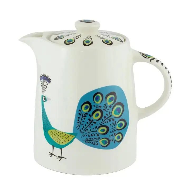 Handmade Ceramic Peacock Teapot - My SensibiliTeas - peacock tea pot from Hannah Turner LTD