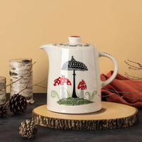 Handmade Ceramic Toadstool Teapot - My SensibiliTeas - Toadstool Tea pot from Hannah Turner LTD