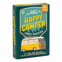 Happy Camper Logic Puzzles - My SensibiliTeas - puzzle from Professor Puzzle USA, Inc.