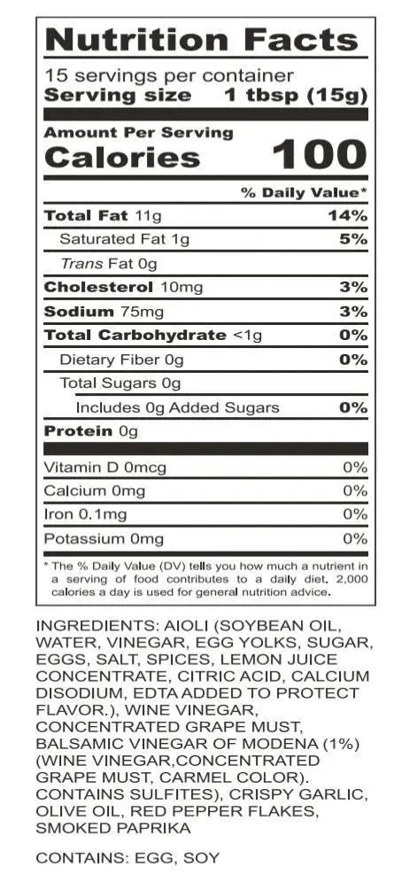 HCO Aioli - My SensibiliTeas - Aioli Spread from Hot Crispy Oil
