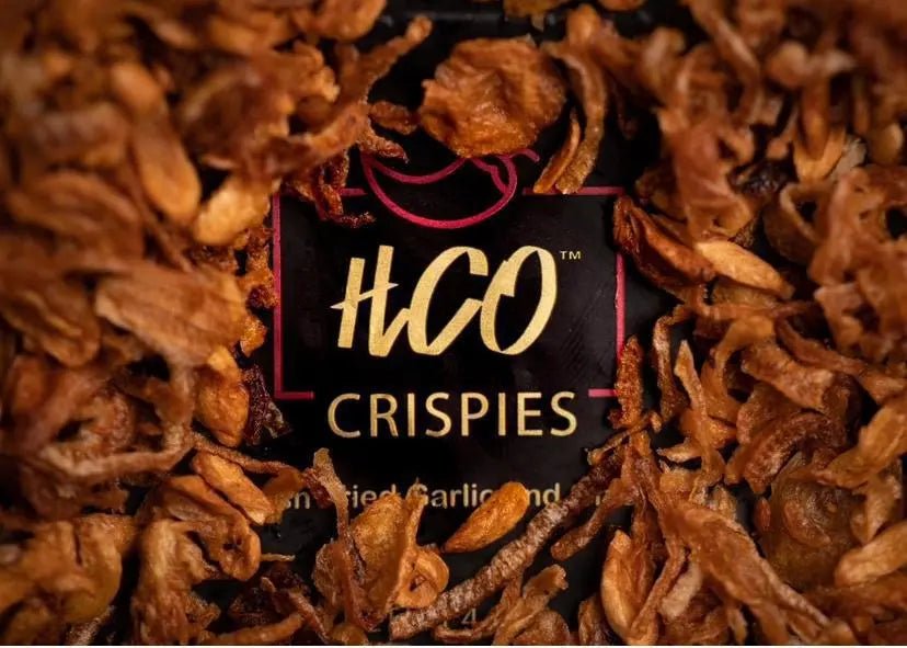 HCO Crispies - Fried Garlic and Onion - My SensibiliTeas - salad topping from Hot Crispy Oil