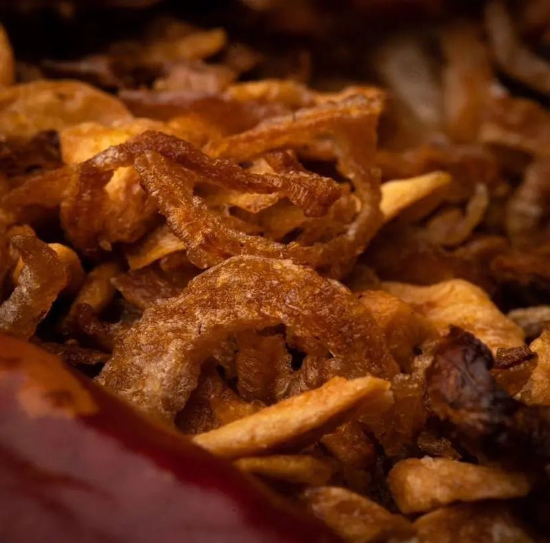 HCO Crispies - Fried Garlic and Onion - My SensibiliTeas - salad topping from Hot Crispy Oil