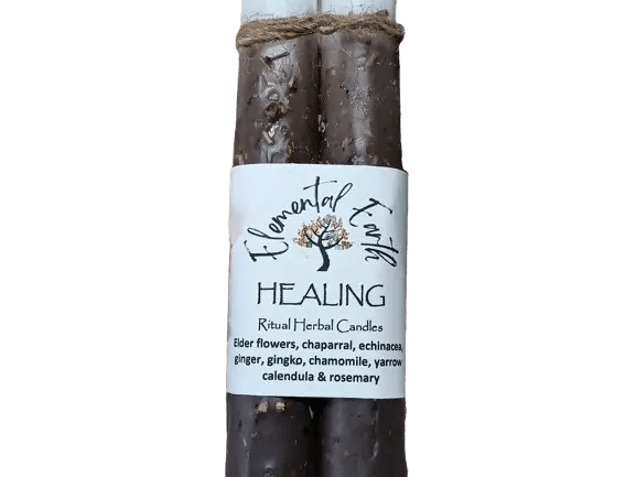 Healing Herbal Intention Candles - My SensibiliTeas - intentional candles from Elemental Earth Shop