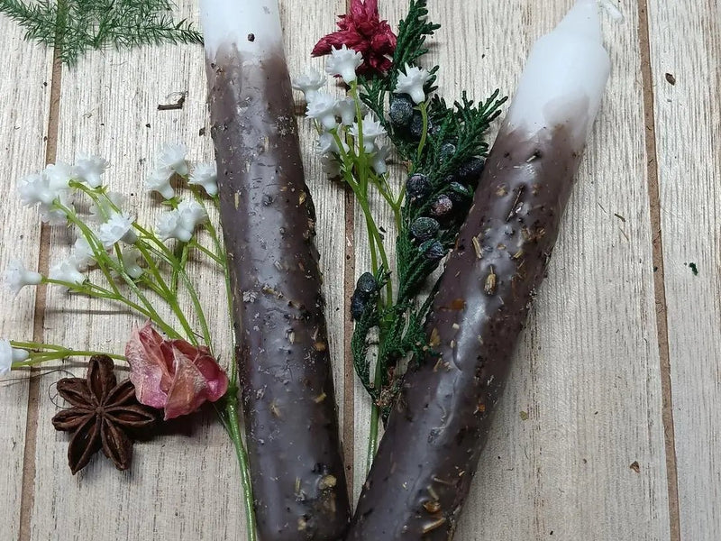 Healing Herbal Intention Candles - My SensibiliTeas - intentional candles from Elemental Earth Shop