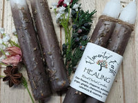 Healing Herbal Intention Candles - My SensibiliTeas - intentional candles from Elemental Earth Shop