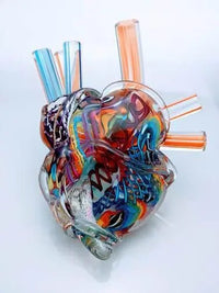 Heart of Glass - My SensibiliTeas - hand blown glass from Tropical Iceberg Glass