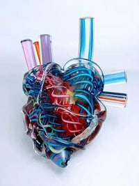 Heart of Glass - My SensibiliTeas - hand blown glass from Tropical Iceberg Glass