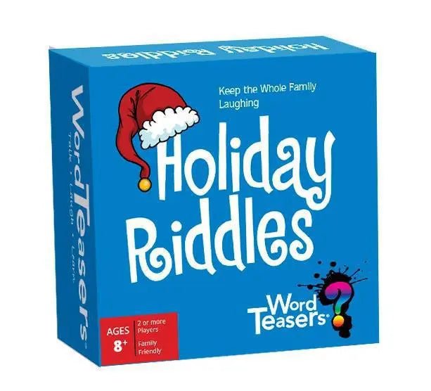 Holiday Riddles - My SensibiliTeas - Holiday Games from Word Teasers