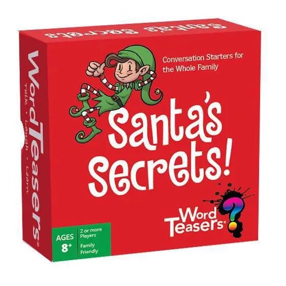 Holiday Santa's Secrets - Medium Deck - My SensibiliTeas - Holiday Trivia from Word Teasers