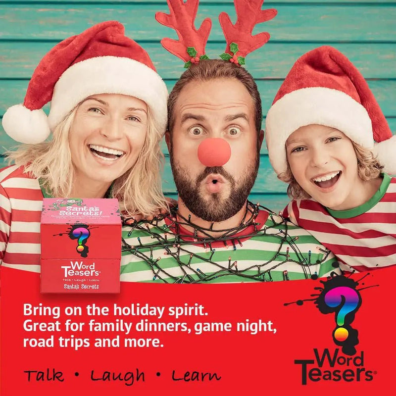 Holiday Santa's Secrets - Medium Deck - My SensibiliTeas - Holiday Trivia from Word Teasers
