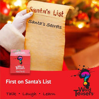 Holiday Santa's Secrets - Medium Deck - My SensibiliTeas - Holiday Trivia from Word Teasers