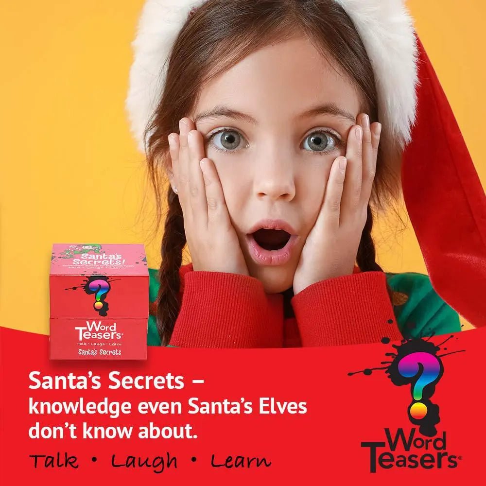 Holiday Santa's Secrets - Medium Deck - My SensibiliTeas - Holiday Trivia from Word Teasers