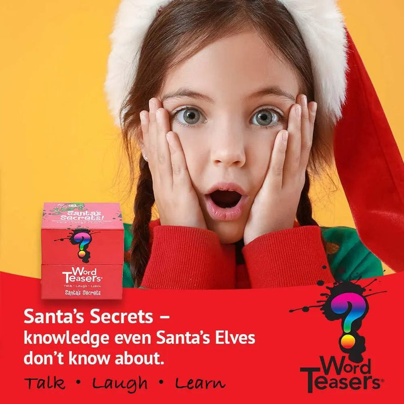 Holiday Santa's Secrets - Medium Deck - My SensibiliTeas - Holiday Trivia from Word Teasers