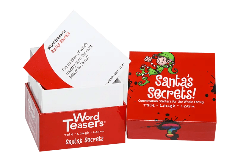 Holiday Santa's Secrets - Medium Deck - My SensibiliTeas - Holiday Trivia from Word Teasers
