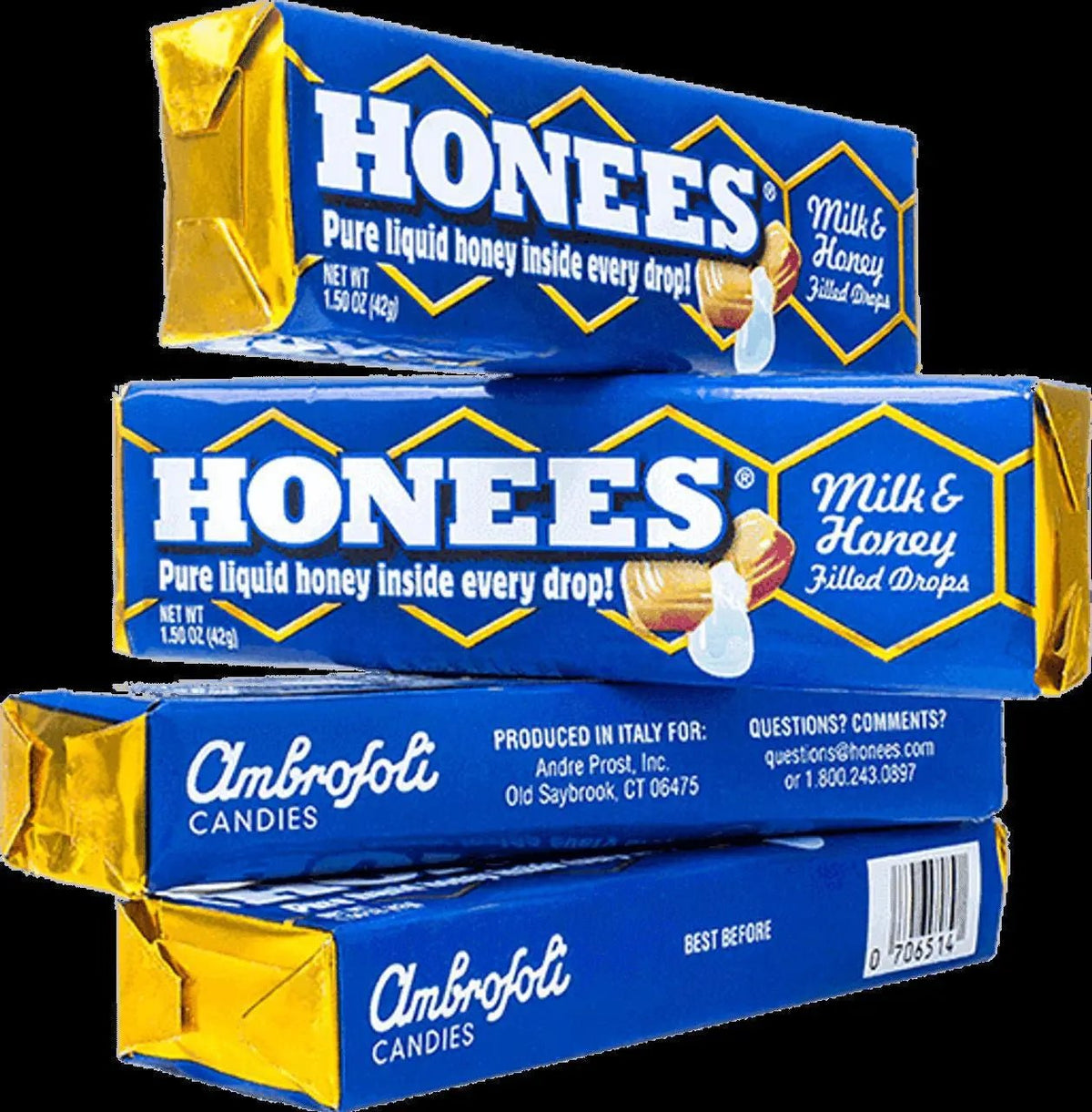 Honees Honey Filled Drops - My SensibiliTeas - Honey filled drops from Honees