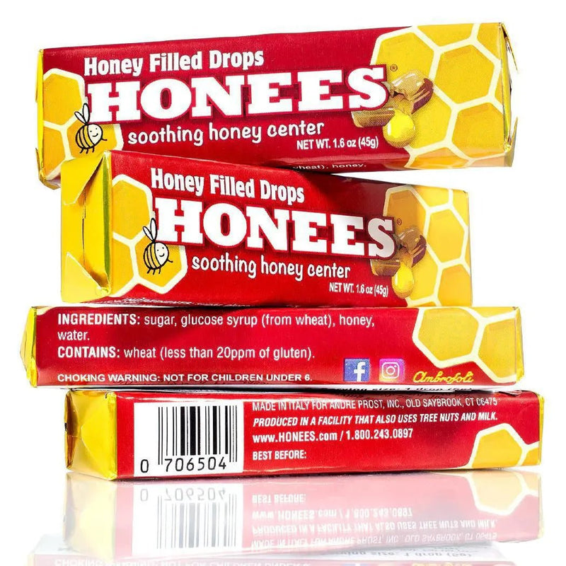 Honees Honey Filled Drops - My SensibiliTeas - Honey filled drops from Honees