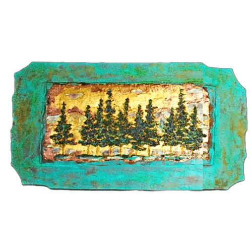 Horizontal Pine Forest - My SensibiliTeas - Wall Art from Jeanne Dana PaperAndStone