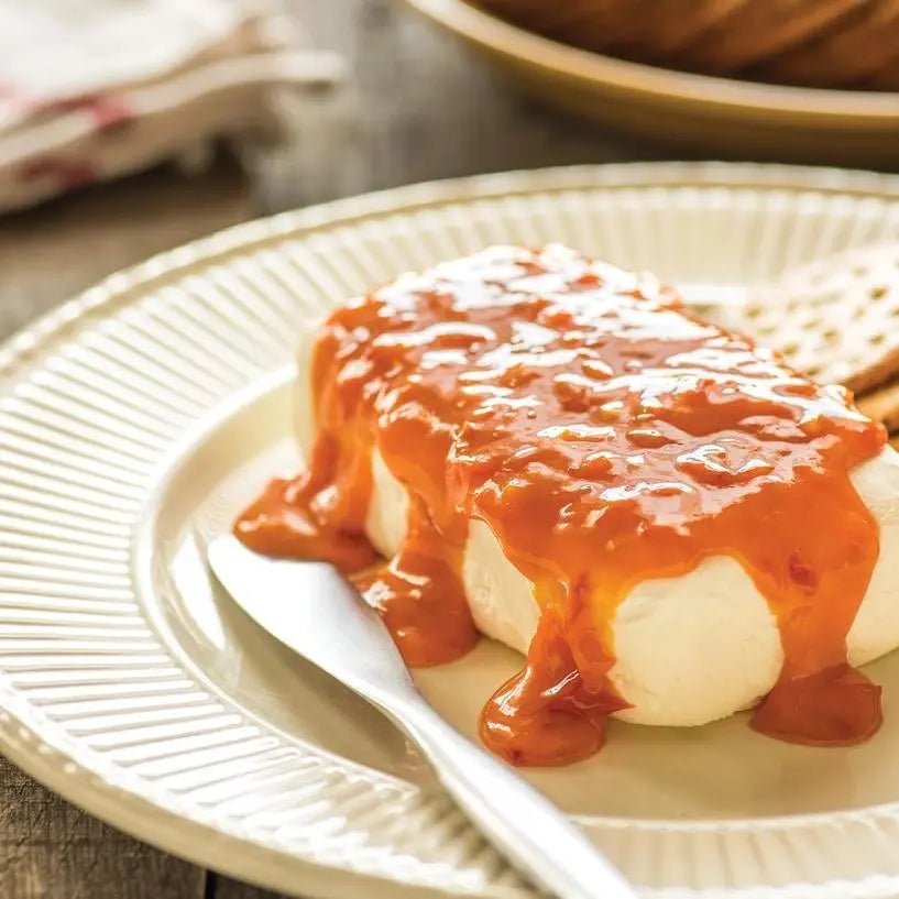 Hot Banana Pepper Sauce - My SensibiliTeas - sweet and spicy hot pepper sauce from Miller's