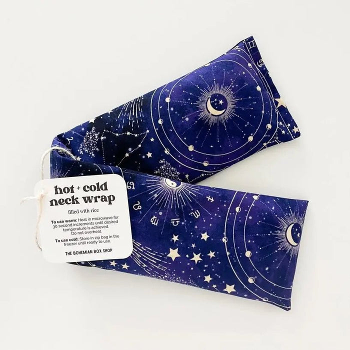 Hot & Cold Therapy Neck Wrap - Purple Celestial - My SensibiliTeas - rice hot cold therapy from Bohemian Box Shop