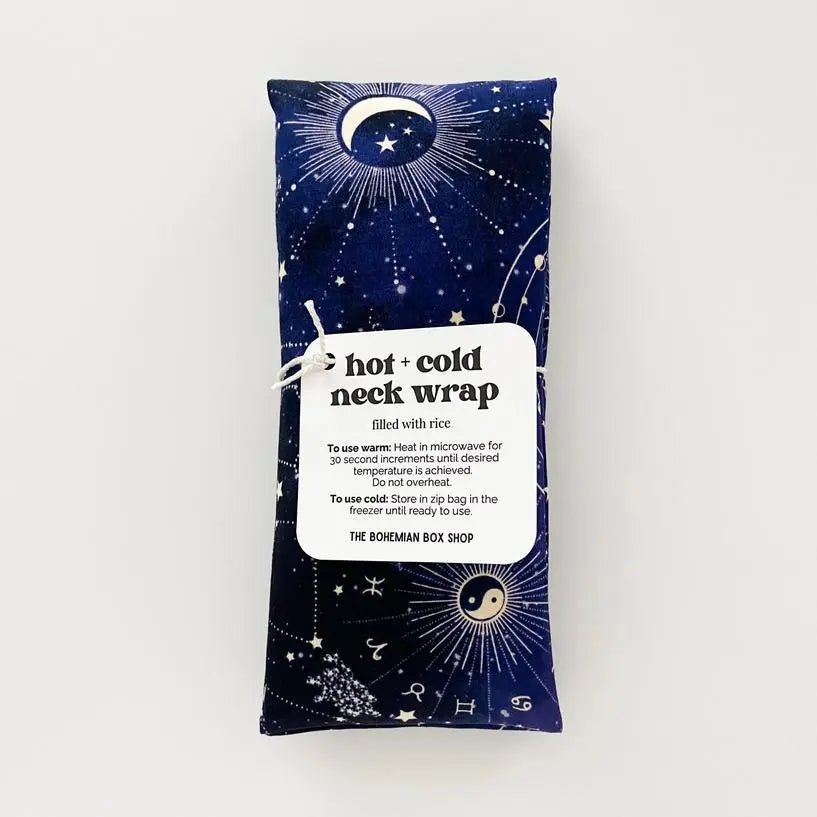 Hot & Cold Therapy Neck Wrap - Purple Celestial - My SensibiliTeas - rice hot cold therapy from Bohemian Box Shop