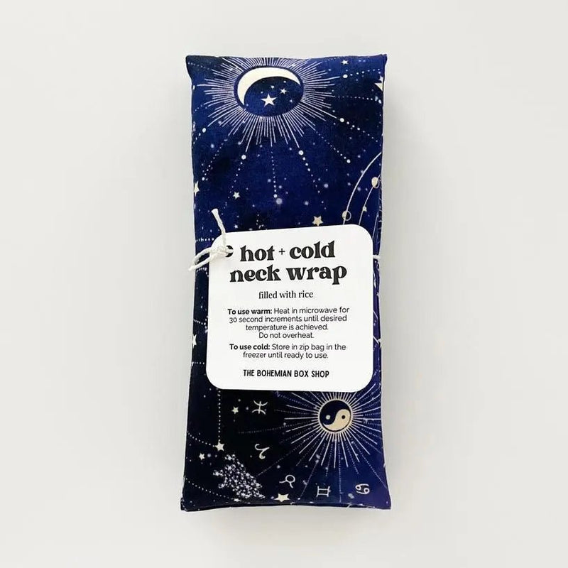 Hot & Cold Therapy Neck Wrap - Purple Celestial - My SensibiliTeas - rice hot cold therapy from Bohemian Box Shop