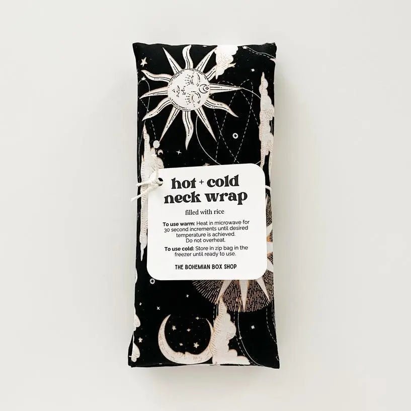 Hot & Cold Therapy Neck Wrap - Written in the Stars - My SensibiliTeas - rice hot cold therapy from Bohemian Box Shop