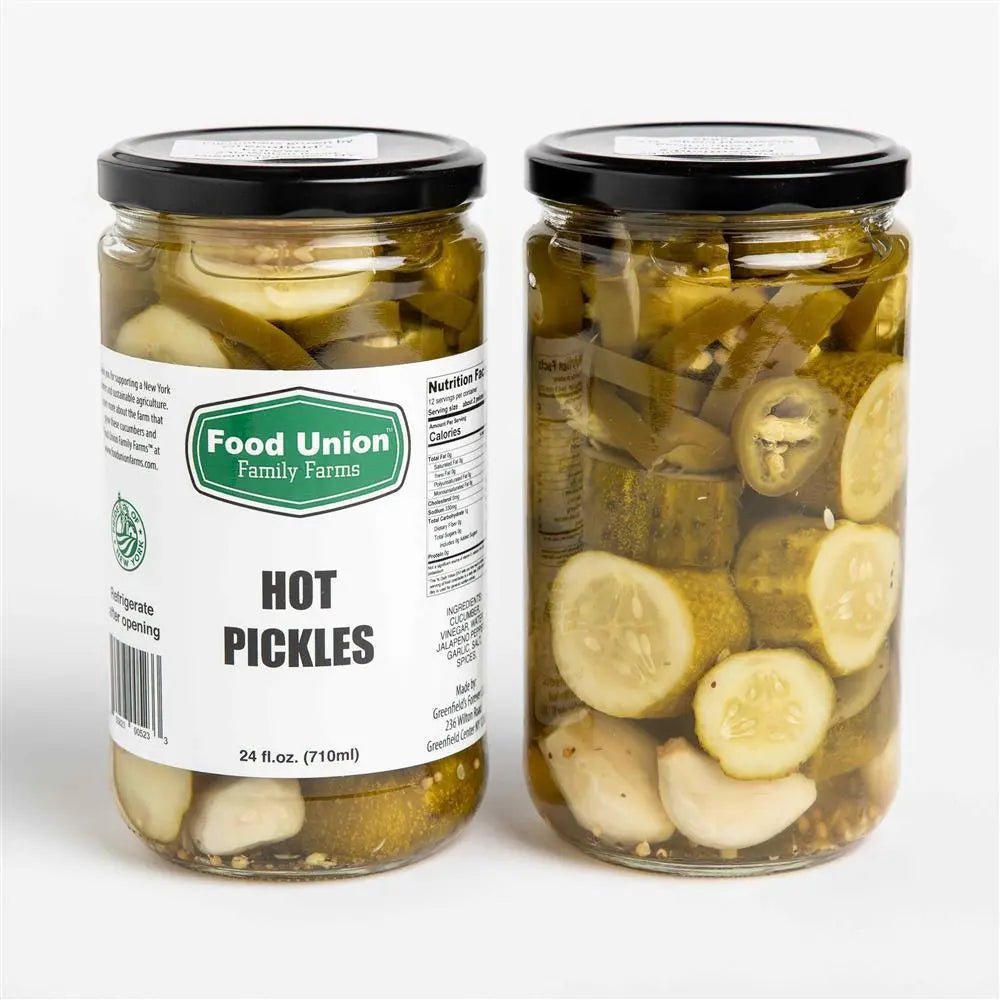 Hot Pickles - 24 fl oz - My SensibiliTeas - small batch spicy pickle from Food Union